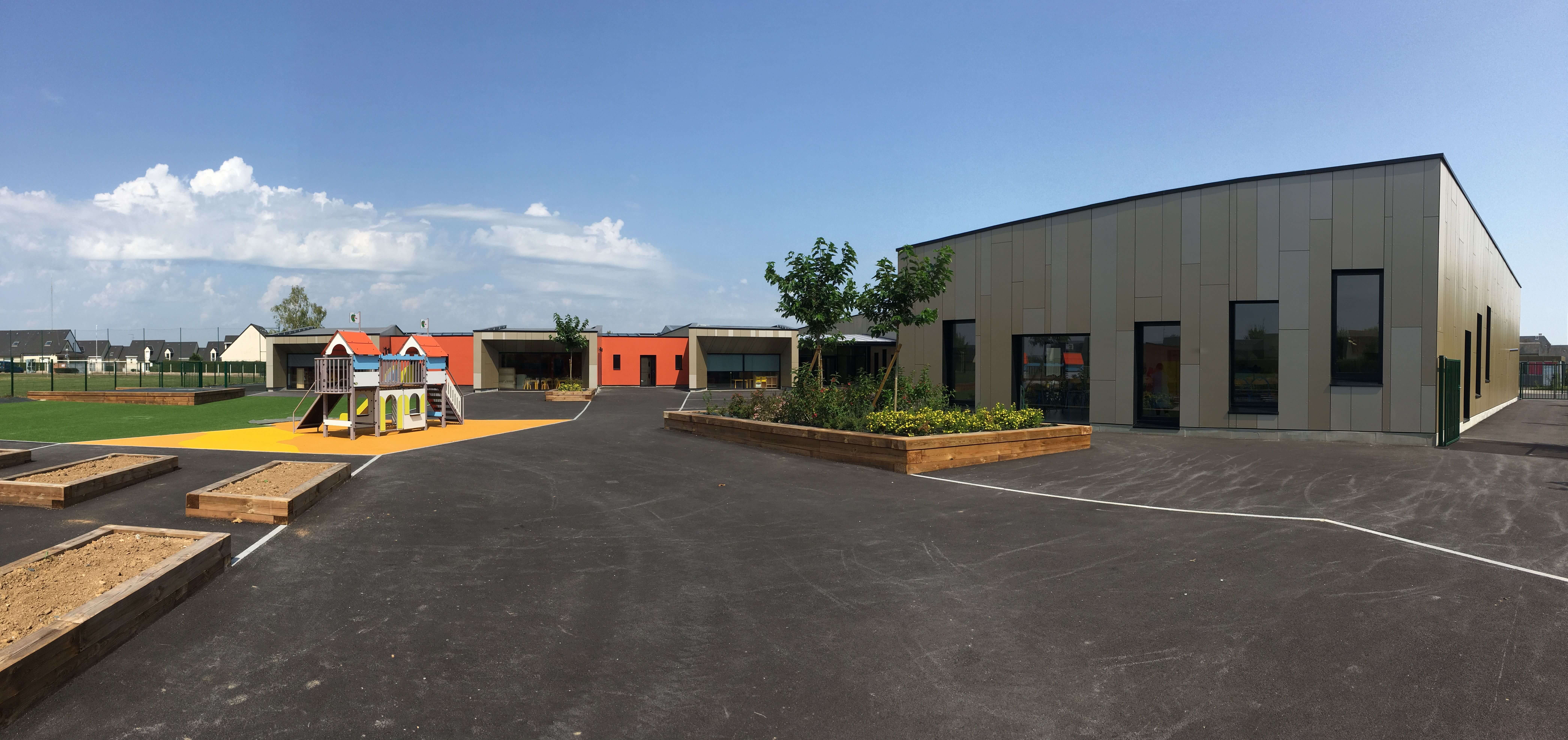 Construction d'une école maternelle à BIEVILLE BEUVILLE